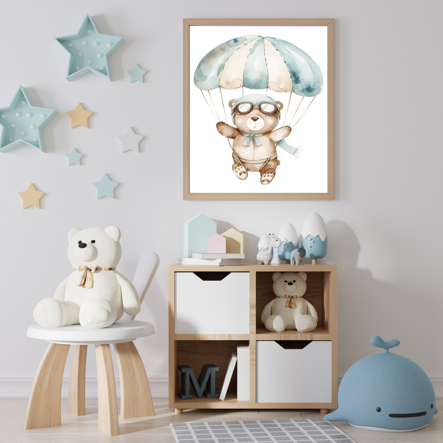 Enchanting Nursery Prints – Storybook-Inspired Wall Art for Little Ones