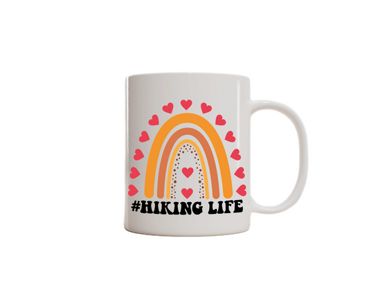 Hiking-Themed Charity Donation Mug. (Hiking Life)