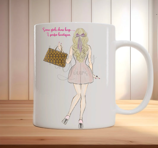 Boutique Lover Mug – Fashion & Shopping Inspired